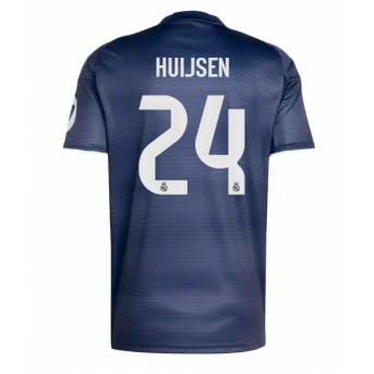 Real Madrid Dean Huijsen #24 Maglia Gara Trasferta Repliche 2025-26 Maniche Corte